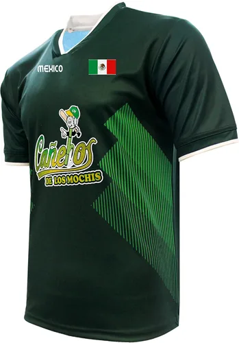 Vista 2 de Jersey México Cañeros de Los Mochis 100% Poliéster_Hecho en México