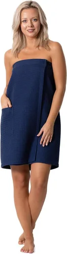 Vista 15 de Robe Direct Quick Dry, Lightweight Waffle Spa/Bath Wrap with Adjustable Closure & Elastic Top