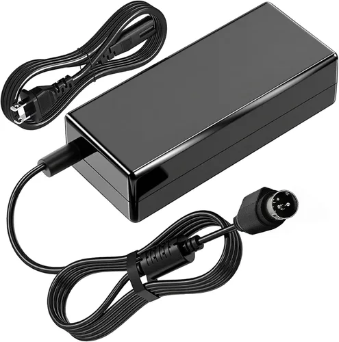 Vista 2 de Adaptador de 3 pines 24V AC/DC compatible con MFlabel Funglam DT426C DT426B DT108B FL-420B Impresora de código de barras térmica 2.5A YC60-2402500