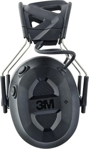 Vista 16 de 3M Pro-Protect + Cojines de Gel - Protector auditivo electrónico, clasificación de reducción de ruido (NRR) de 26 dB, orejeras Bluetooth, altavoces