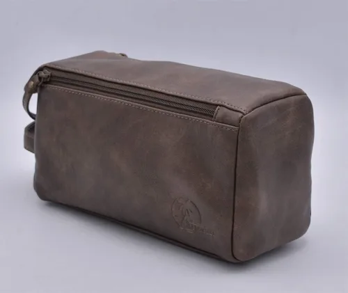 Vista 4 de Calissimo Bolsa de viaje - Kit de doble cremallera Dopp - Kit de afeitado. Neceser de gran capacidad