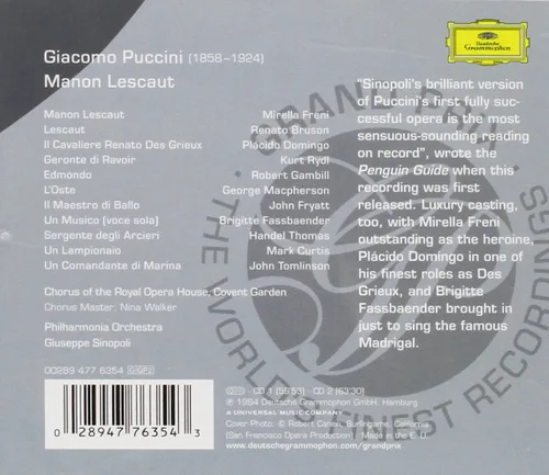 Vista 2 de Manon Lescaut