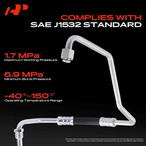 Vista 4 de A-Premium Conjunto de manguera de línea de enfriador de aceite de transmisión automática compatible con Dodge Ram 2500 Ram 3500 2003-2009 5.9L 6.7L