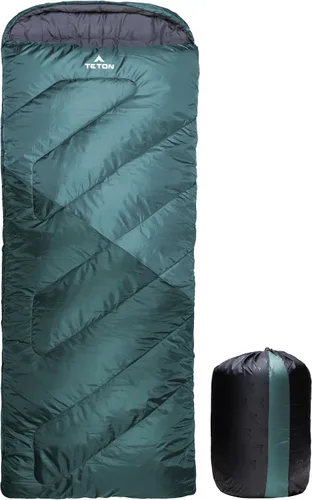 Vista 10 de Teton Celsius XXL Sleeping Bag, Cold Weather Sleeping Bags for Adults and Kids, Camping Made Easy and Warm. Compression Sack Included