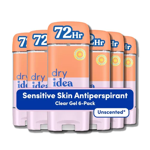 Vista 12 de Dry Idea Desodorante y antitranspirante en aerosol seco sin fragancia para mujeres, hipoalergénico para pieles sensibles, protección contra el sudor