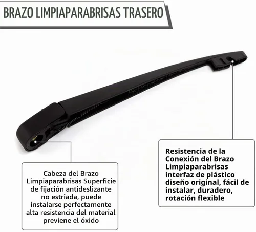 Vista 4 de Conjunto de limpiaparabrisas trasero para Honda Odyssey 2011-2017
