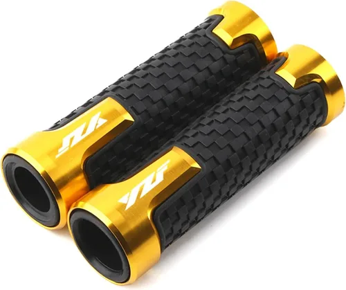 Vista 4 de Handlebar Grips for Yamaha YZF R1 R6 FZ8 Mt03 MT-01 Fzs600 XJR400 FZ400 FZ6 Xv1900a Ys250 XJ6 Motorcycle Aluminum Handlebar Grips Handle Grip Racing