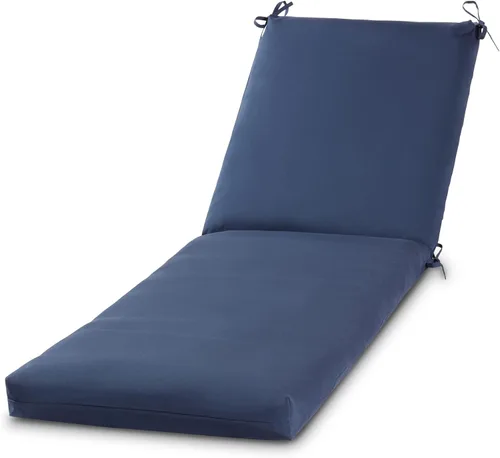 Vista 59 de Cojín reversible para silla de descanso para exteriores, color blanco tropical