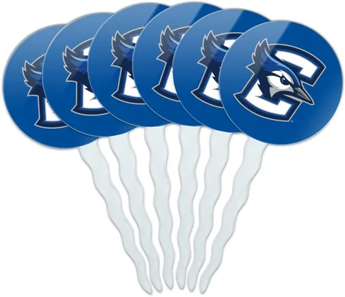 Vista 174 de Abilene Christian - Juego de 6 palillos para cupcakes con logotipo secundario