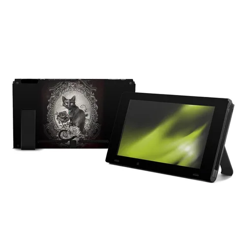 Vista 3 de Head Case Designs Calcomanía de vinilo con licencia oficial de Alchemy Gothic Paracelsus Cat Gate, cubierta de vinilo para juegos compatible