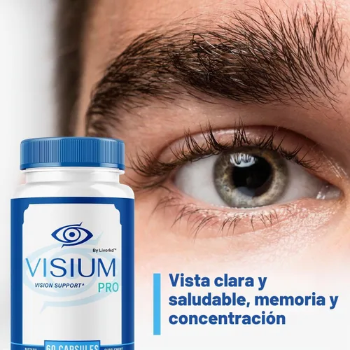 Vista 5 de Visium Pro Vision Support - Cápsulas oficiales de suplemento de salud, píldoras de vitaminas Naturales VisiumPro para la salud visual