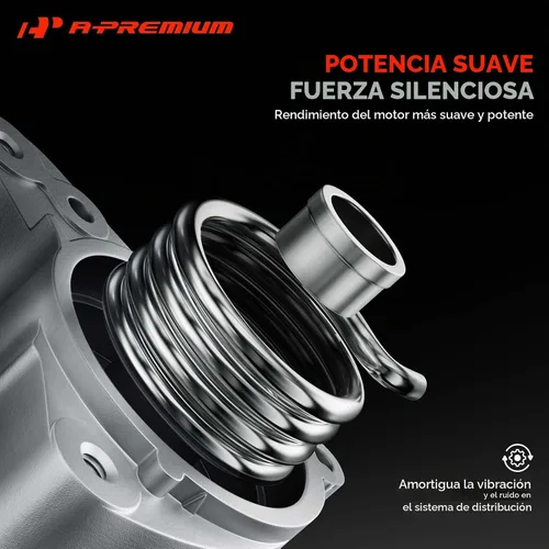 Vista 5 de A-Premium Conjunto tensor de correa con polea compatible con Nissan Altima 2002-2013, Sentra 2002-2012, X-Trail 2003-2006, Rogue 2008-2014, Rogue