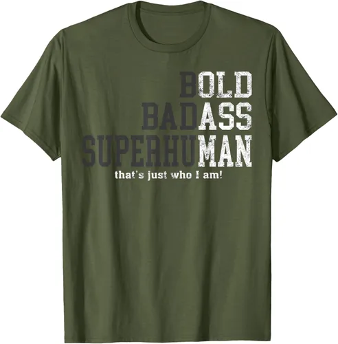 Vista 5 de Camiseta divertida con frase de viejo gracioso, regalo de cumpleaños para papá, Día del Padre Negro