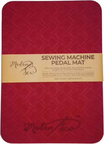 Vista 7 de Madam Sew Paquete de pedal y alfombrilla de mufla para máquina de coser