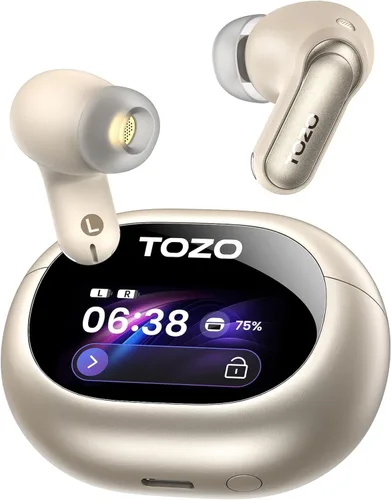 Vista 12 de TOZO Auriculares inalámbricos con cancelación activa de ruido NC20 Pro Negro tinta