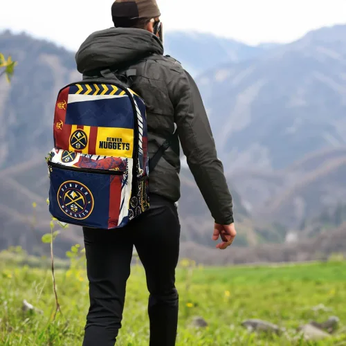 Vista 8 de Pro Specialties Group Bolsos Denver Nuggets, Mochila grande, Compacto
