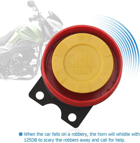 Vista 3 de Sistema de alarma de motocicleta Sistema de seguridad antirrobo con control remoto doble 12v universal