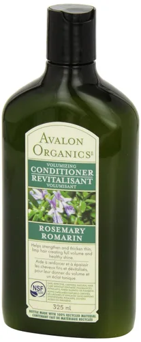 Vista 3 de Avalon Organics Acondicionador, romero, 11 onzas (paquete de 3)