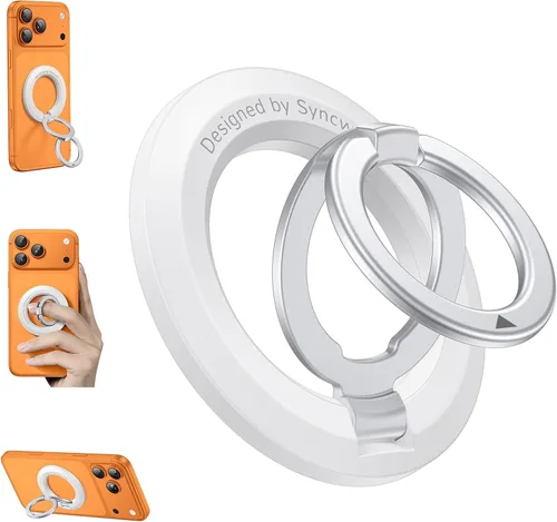 Vista 8 de SYNCWIRE Soporte de anillo MagSafe, soporte magnético para anillo de teléfono, soporte magnético para teléfono celular, soporte compatible