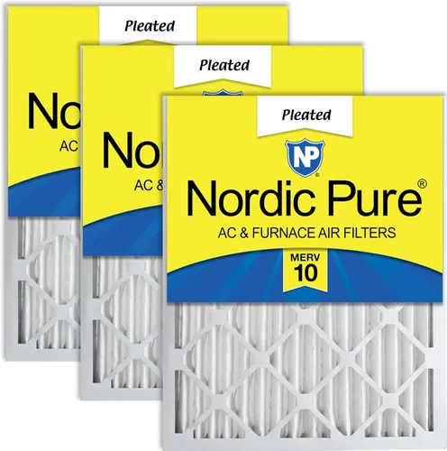 Vista 13 de Nordic Pure Filtros de aire MERV 7 plisados de 14 x 20 x 2 (13 1/2 x 19 1/2 x 1 3/4), paquete de 3 filtros de aire plisados MERV 7