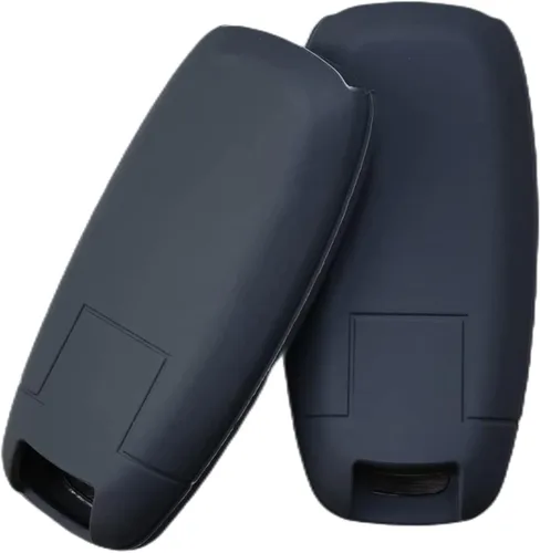 Vista 3 de 2 llaveros inteligentes de silicona para Nissan Rogue Pathfinder 2024 2023, 5 botones (negro con rojo/blanco)