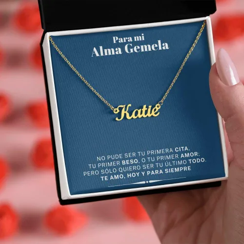 Vista 5 de Para El Amor De Mi Vida Cadena - Regalos Para El Dia De La Madre Personalizadas, Regalos Personalizados Para Hija, To My Smokin Hot Doe Deer