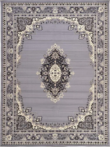 Vista 33 de Unique Loom - Alfombra de área estilo persa tradicional de la colección Reza, de 2 pies 2 pulgadas x 3 pies, colores negro y beige