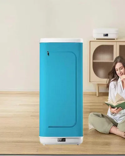 Vista 6 de Secadora Portátil, Mini Máquina de Cuidado de la Ropa con Control Remoto, Rápida/Fácil de Usar/Pequeña, Adecuada para Espacios Pequeños
