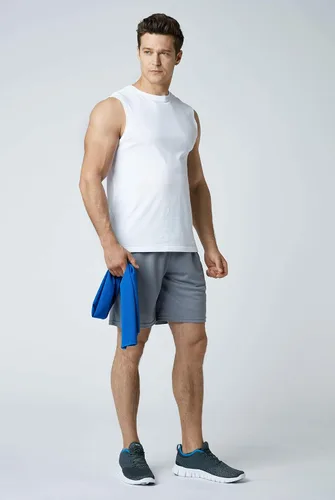 Vista 5 de TSLA Paquete de 1 o 3 camisetas sin mangas para hombre, camisetas deportivas de rendimiento muscular, camisetas sin mangas para entrenamiento