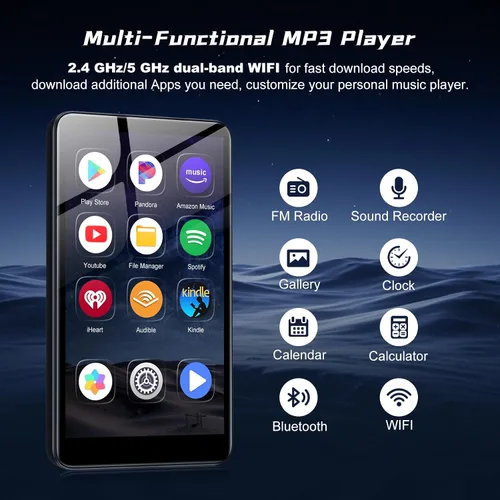 Vista 2 de Reproductor MP3 de 160 GB con Bluetooth y WiFi