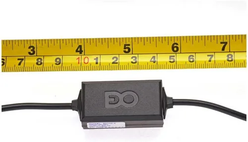 Vista 3 de EDOTech Kit de cable de alimentación de coche ultra compacto micro USB directo para GPS Tracker Navigator Altavoz Bluetooth Qi cargador inalámbrico