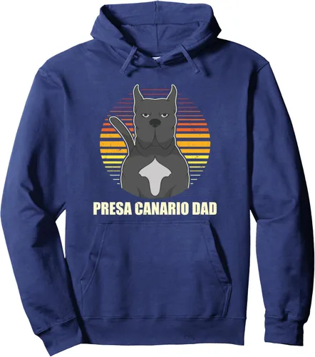 Vista 3 de Presa Canario Dad Dogo Canario Dog Owner Presa Canario Pullover Hoodie