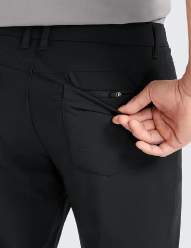 Vista 5 de CRZ YOGA Pantalones de golf cómodos para todo el día para hombre con 5 bolsillos, 303234 pulgadas, de secado rápido, ligeros, casuales, para trabajo