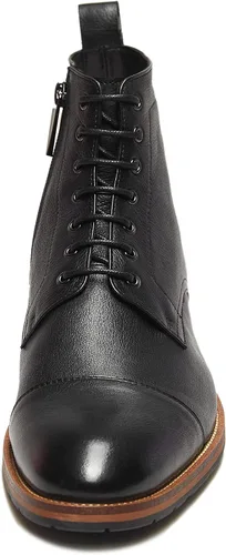 Vista 5 de Dockorio Botas chukka casuales para hombre, botas de vestir de cuero para hombre