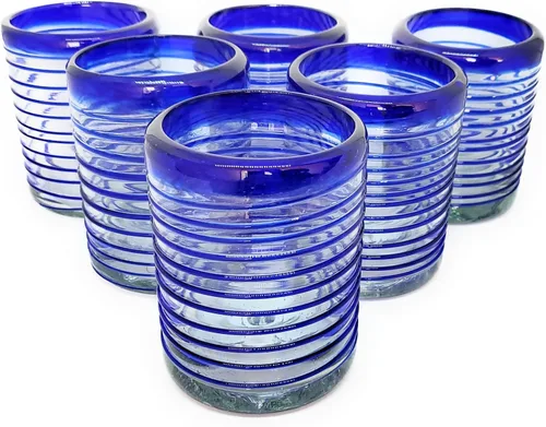 Vista 9 de Vasos de chupito de tequila en espiral ámbar de 2 onzas (juego de 6), vidrio reciclado, sin plomo, sin toxinas (disparo)