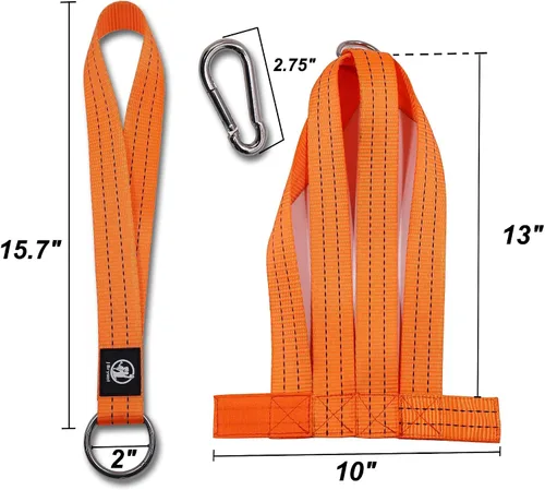 Vista 6 de J Bryant Correa de carga de mancuernas para cinturón de inmersión, placa de peso, correa de carga, accesorios de cinturón de peso resistente