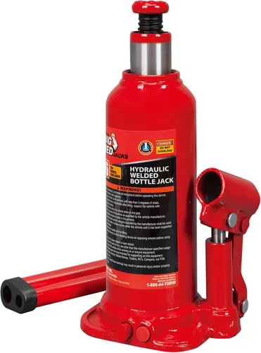 Vista 7 de BIG RED Gato hidráulico soldado para botella de 2 toneladas (4.000 libras) de capacidad, TAM90203B