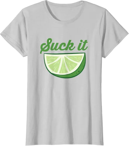 Vista 24 de Funny Lime Suck It Cinco De Mayo Citrus Sour Lime Camiseta, Blanco, S