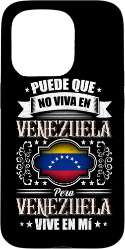 Vista 14 de Funda para iPhone 16 Puede Que Yo No Viva En Venezuela, Pero Venezuela Vive En Mí
