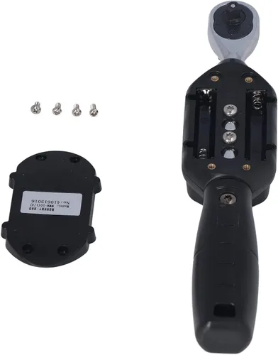 Vista 9 de Llave dinamométrica digital, conector de 1/4 pulgadas, pantalla digital electrónica, medidor de torsión ajustable, herramienta de zócalo, medidor
