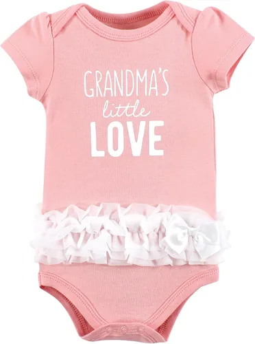 Vista 307 de Hudson Baby baby-girls Cotton Bodysuits 3-pack