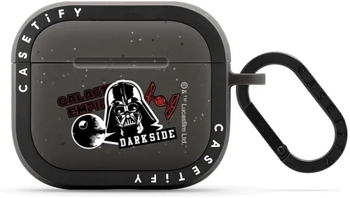 Vista 17 de CASETiFY AirPods Pro (1ª/2ª Gen) Estuche Bounce con Anillo [Colaboración Frozen] - Copo de Nieve de Anna - Taupe Mate