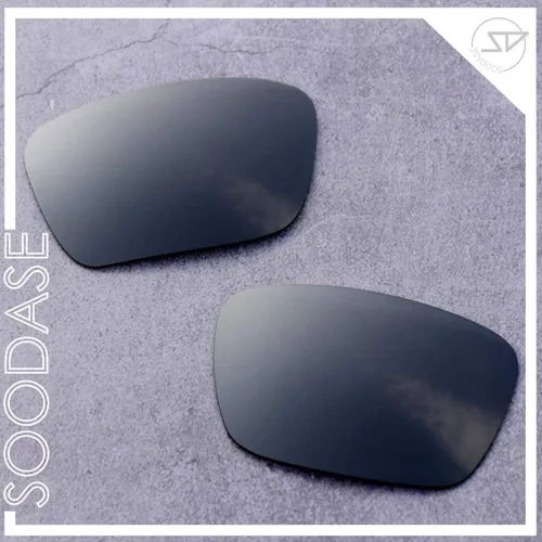 Vista 3 de SOODASE - 2 pares de lentes de repuesto polarizadas para gafas de sol Oakley Fuel Cell