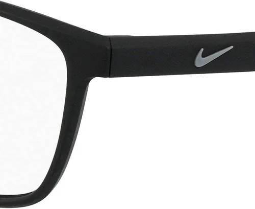 Vista 5 de Nike 7037 001 - Gafas graduadas con borde completo, color negro mate, forma rectangular, 2.008 in, Negro mate-001
