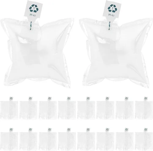 Vista 10 de Bolsas de embalaje de aire 100pcs bolsas inflables de burbujas de envío para embalaje para protección de envío