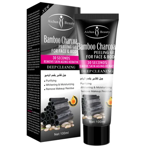 Vista 13 de AICHUN BEAUTY Peeling Gel Face Body Elimina el envejecimiento de la piel Queratina Limpieza profunda Hidratante Refresca la piel suave