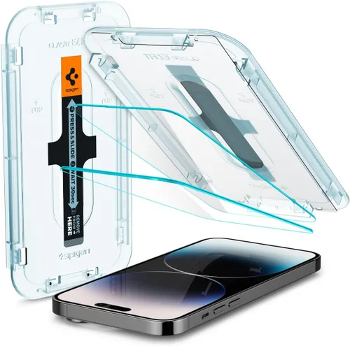 Vista 14 de Spigen Protector de pantalla de vidrio templado [GlasTR EZ FIT] diseñado para iPhone 11 Pro Max/iPhone Xs Max [6.5 pulgadas]