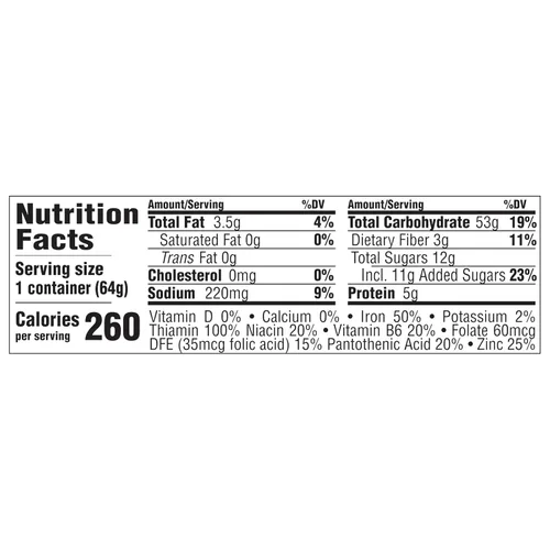 Vista 10 de Post Oreo - Taza de cereales Puff de chocolate, taza de 1 oz (paquete de 12) Taza de cereales individual, desayuno sobre la marcha
