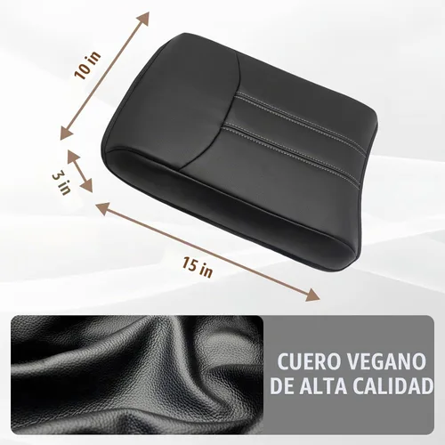 Vista 6 de Muslogy - Funda para reposabrazos para Honda Pilot 2023-2026, grosor