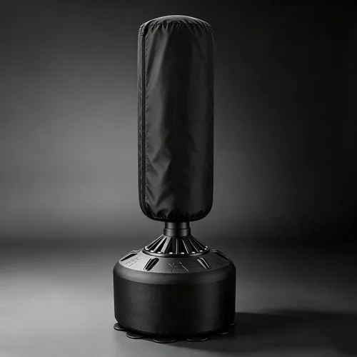 Vista 6 de HEVSTIL Funda para saco de boxeo de pie libre impermeable, funda de bolsa de boxeo de pie, bolsa de boxeo ajustable gruesa para saco de boxeo, funda